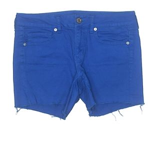 American Eagle size 8 frayed jean shorts